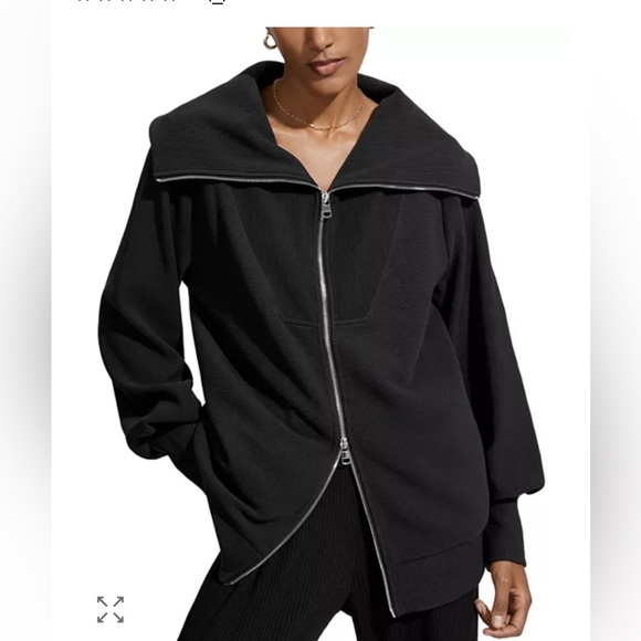 Varley Jackets & Blazers - Black VARLEY Ells Zip-Up Jacket
